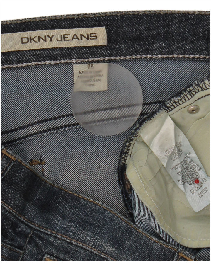 Damskie bermudy Dkny Denim US 8 Medium W32 Granatowa bawełna