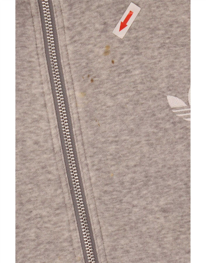 Adidas Męska bluza dresowa XL Szara, nakrapiana bawełna
