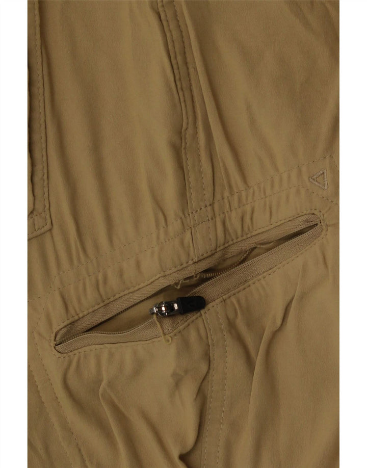 Męskie spodenki bojówki Eddie Bauer W32, duże, nylon w kolorze khaki