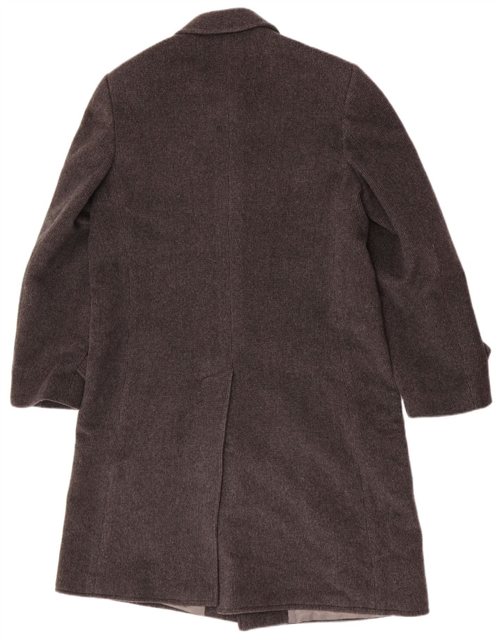 Płaszcz męski w stylu vintage IT 50, duży, szary, wełniany