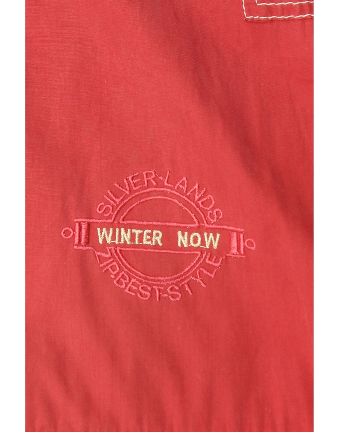 Vintage męska kurtka wiatrówka UK 42 XL czerwona