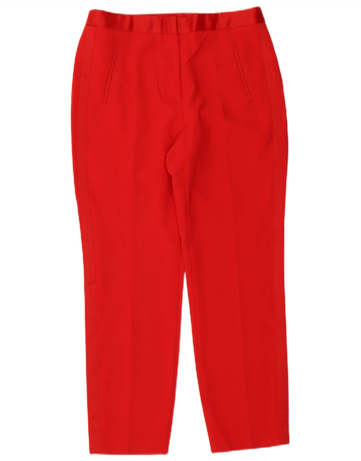 Damskie spodnie garniturowe Zara, duże, W32 L27, czerwone