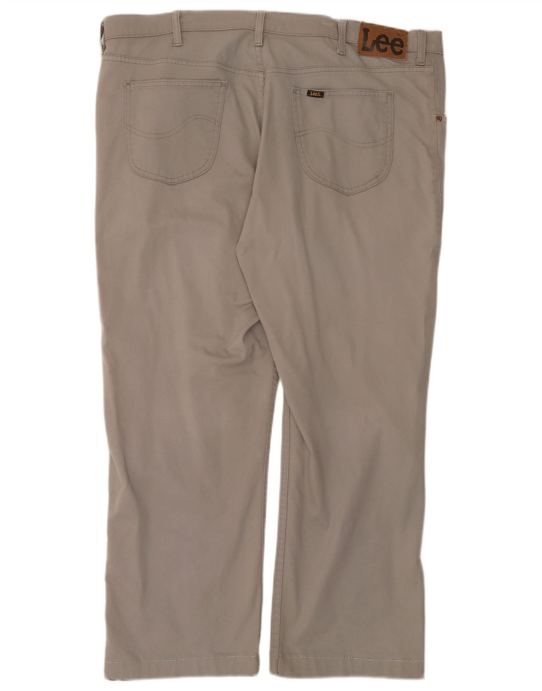 Męskie proste spodnie casual Lee W40 L28 szare