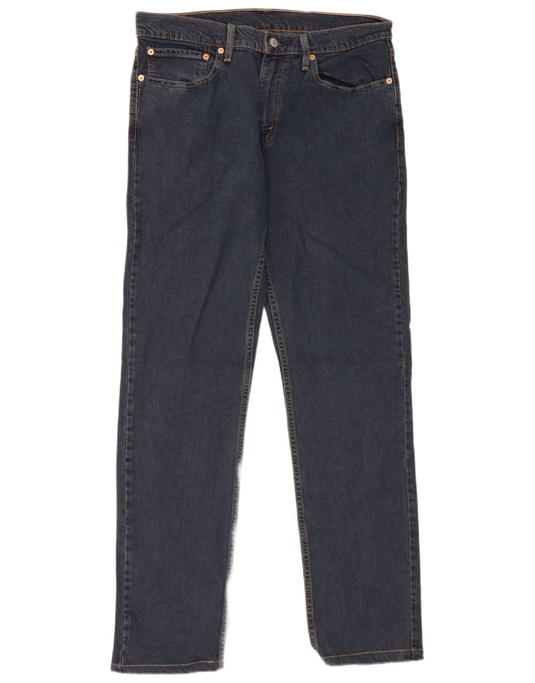 Męskie jeansy Levi's 511 Slim W34 L34 Granatowa bawełna