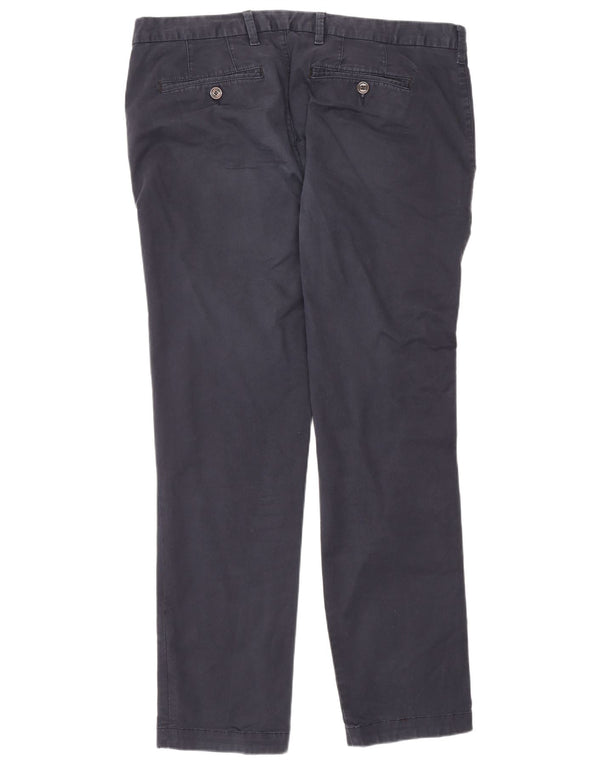 Męskie spodnie typu slim chino Ted Baker W38 L32 Granatowe, bawełniane