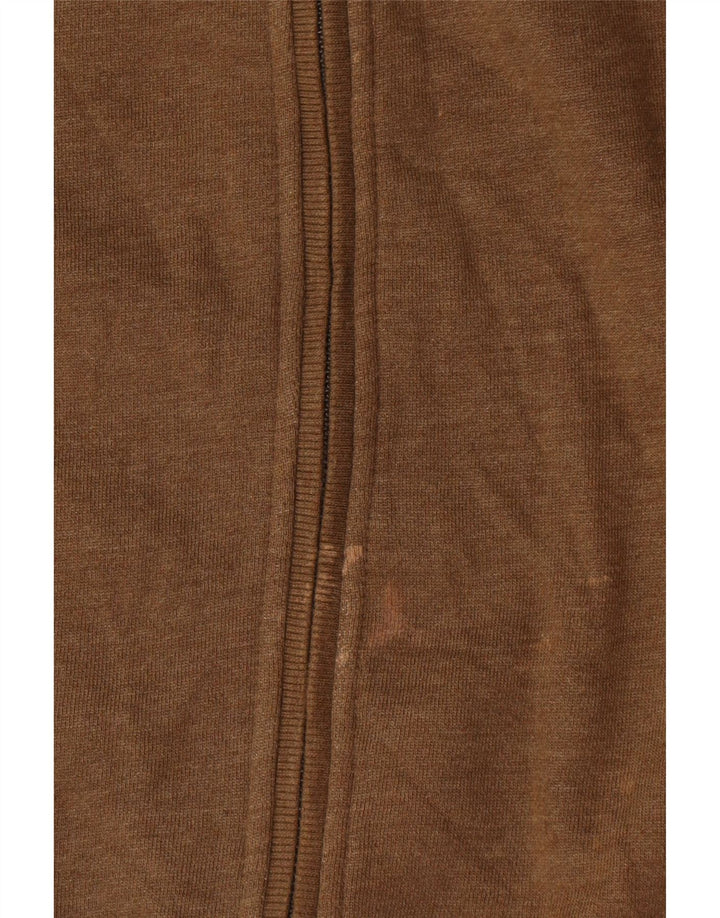 Crew Clothing Męska bluza dresowa, duża, brązowa, bawełniana