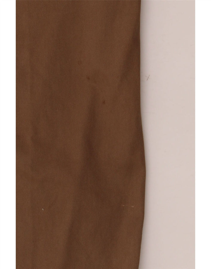 Męskie proste spodnie chino TIMBERLAND W31 L32 brązowe