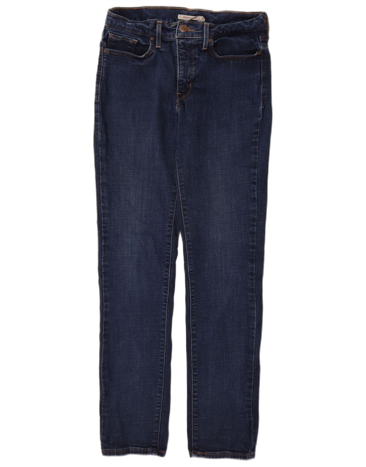 Damskie jeansy Levi's 312 Shaping W29 L32 Granatowa bawełna