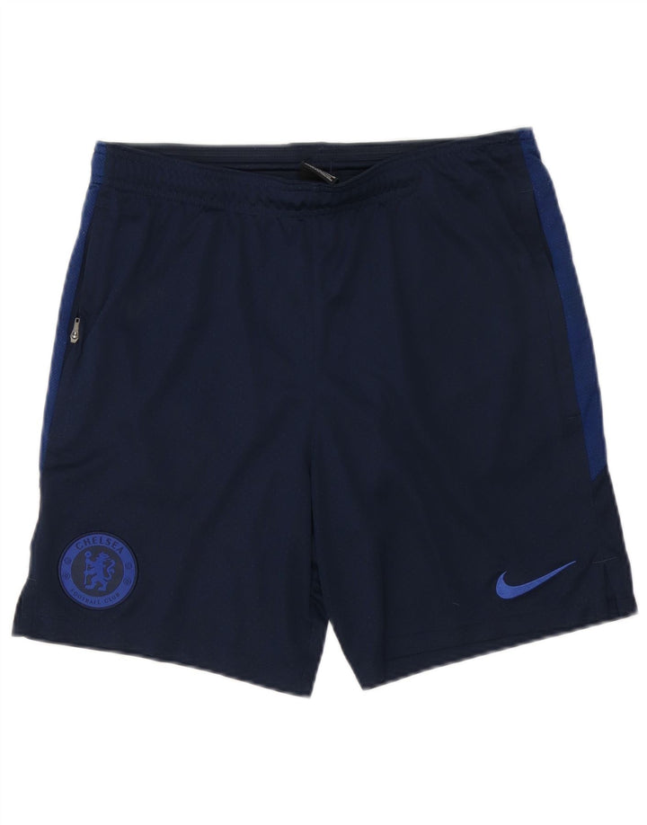 Męskie spodenki sportowe Nike Chelsea FC, średni granatowy poliester