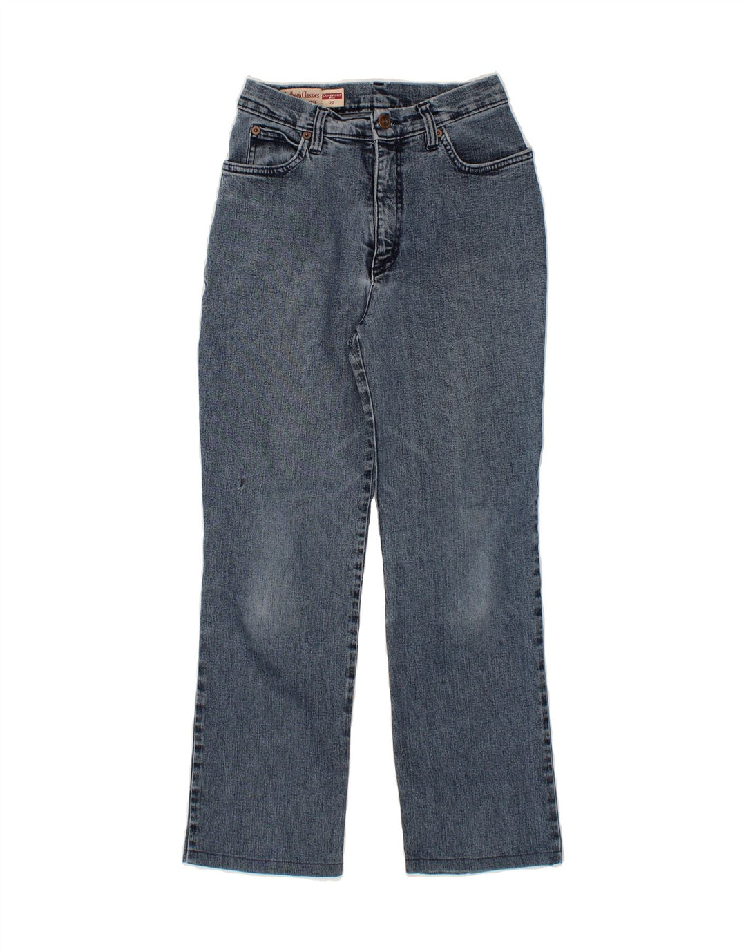 MARLBORO CLASSICS Womens Comfort Fit Straight Jeans W27 L25  Blue Vintage Marlboro Classics and Second-Hand Marlboro Classics from Messina Hembry 