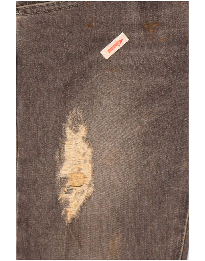 Damskie jeansy Zara w trudnej sytuacji EU 34 2XS W24 L32 szare