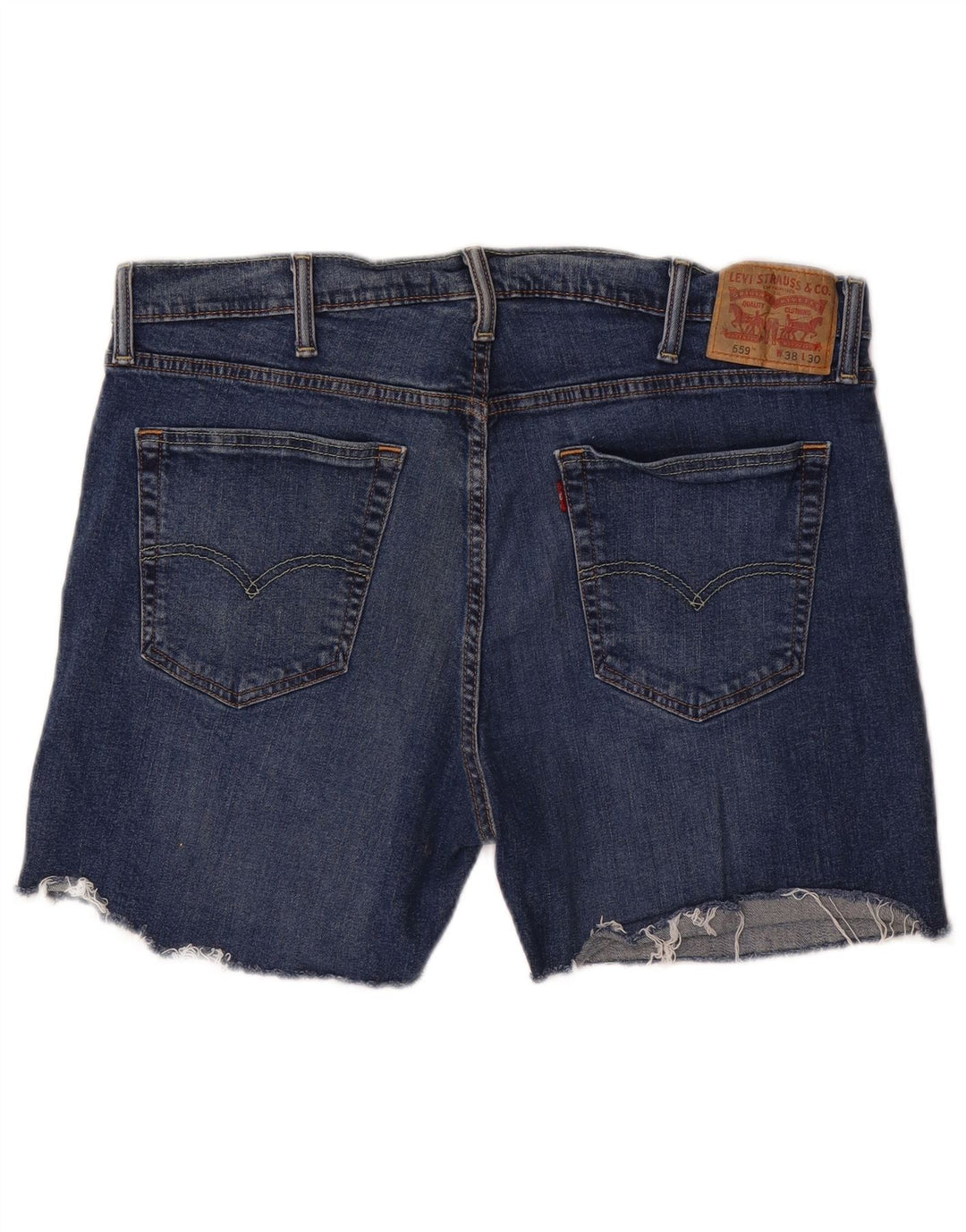 Męskie spodenki jeansowe LEVI'S 559 W38 XL, niebieskie, bawełniane