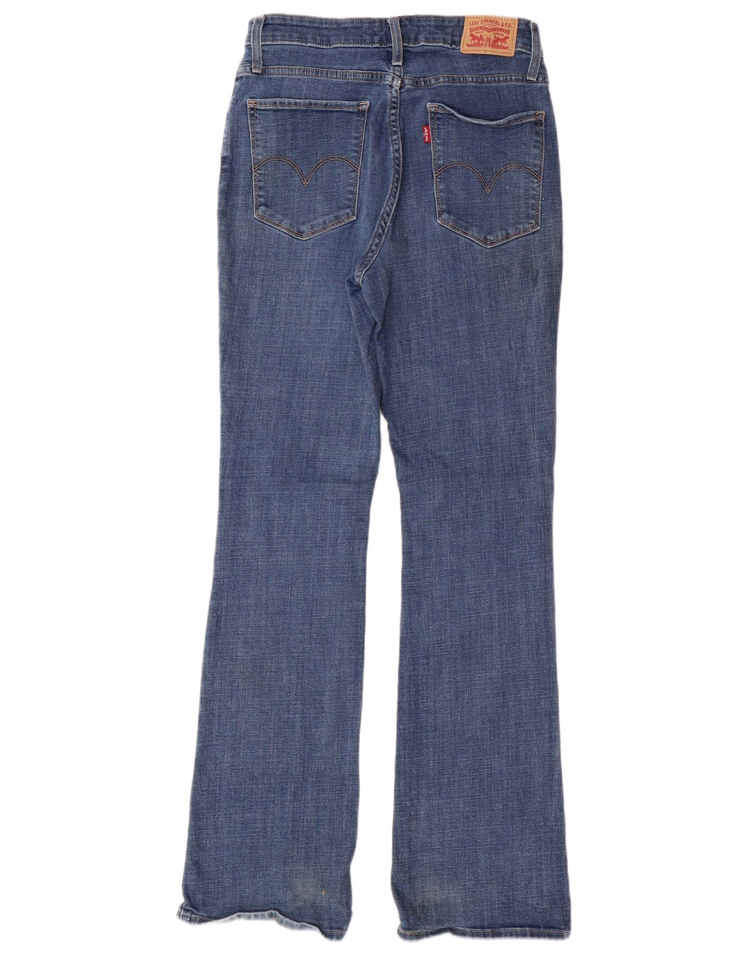 Damskie jeansy LEVI'S 725 z wysokim stanem Bootcut W29 L32 niebieskie
