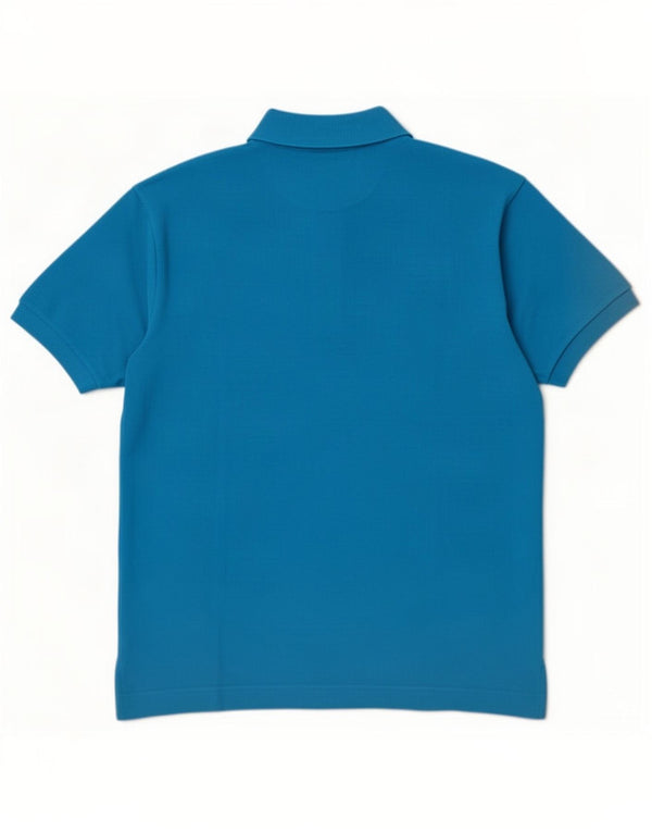 Męska koszulka polo Lacoste o klasycznym kroju, rozmiar 7, 2XL, niebieska, bawełniana