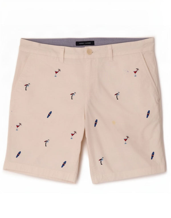 Męskie spodenki chino Tommy Hilfiger Graphic W31 Medium White