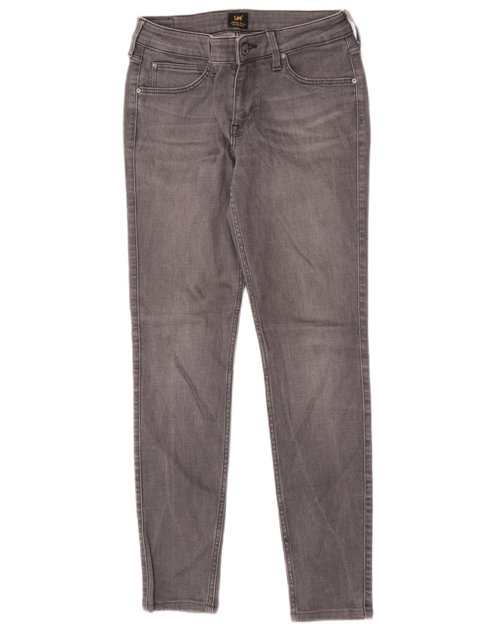 Damskie jeansy Lee Skinny W26 L28 szare
