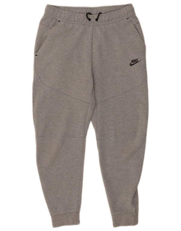 Męskie spodnie dresowe Nike Joggers Średnioszary, bawełniany nakrapiany