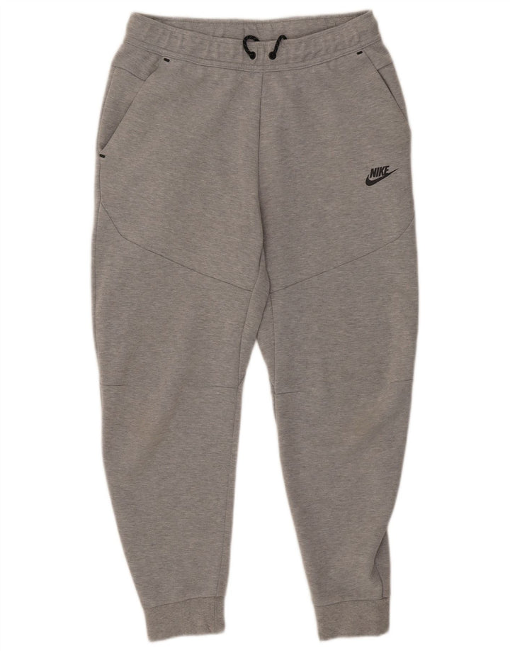 Męskie spodnie dresowe Nike Joggers Średnioszary, bawełniany nakrapiany