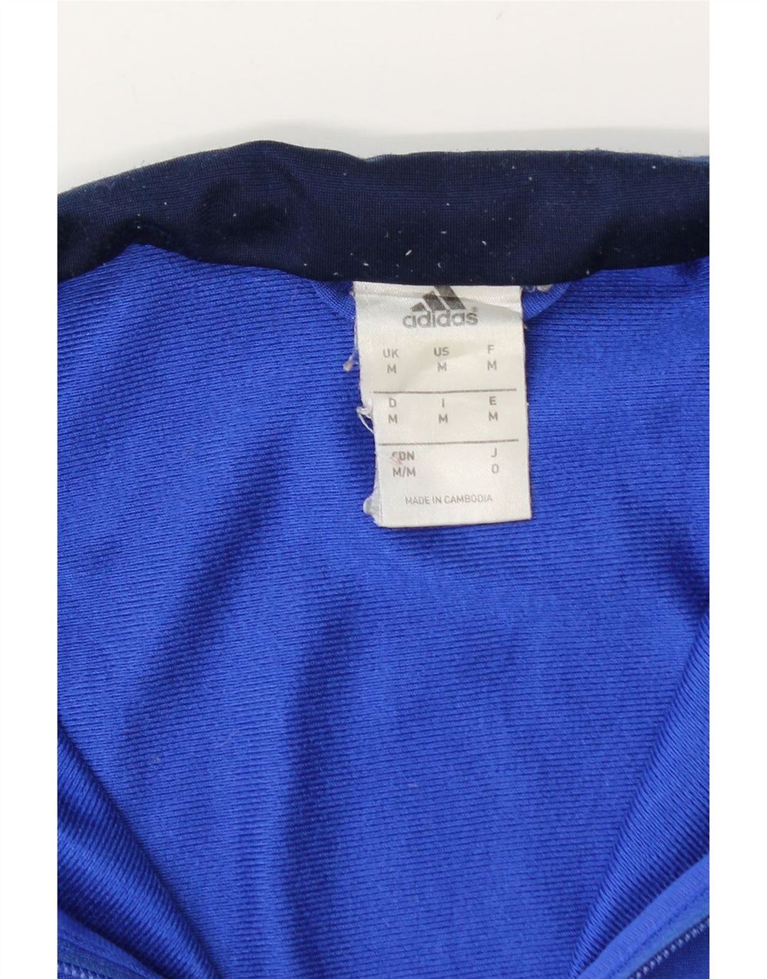 Adidas Męska bluza dresowa Top Jacket Medium Blue Colorblock Poliester