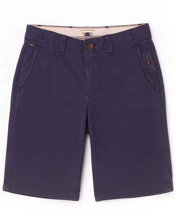Męskie spodenki Chino Tommy Hilfiger Small W28 Granatowe, bawełniane