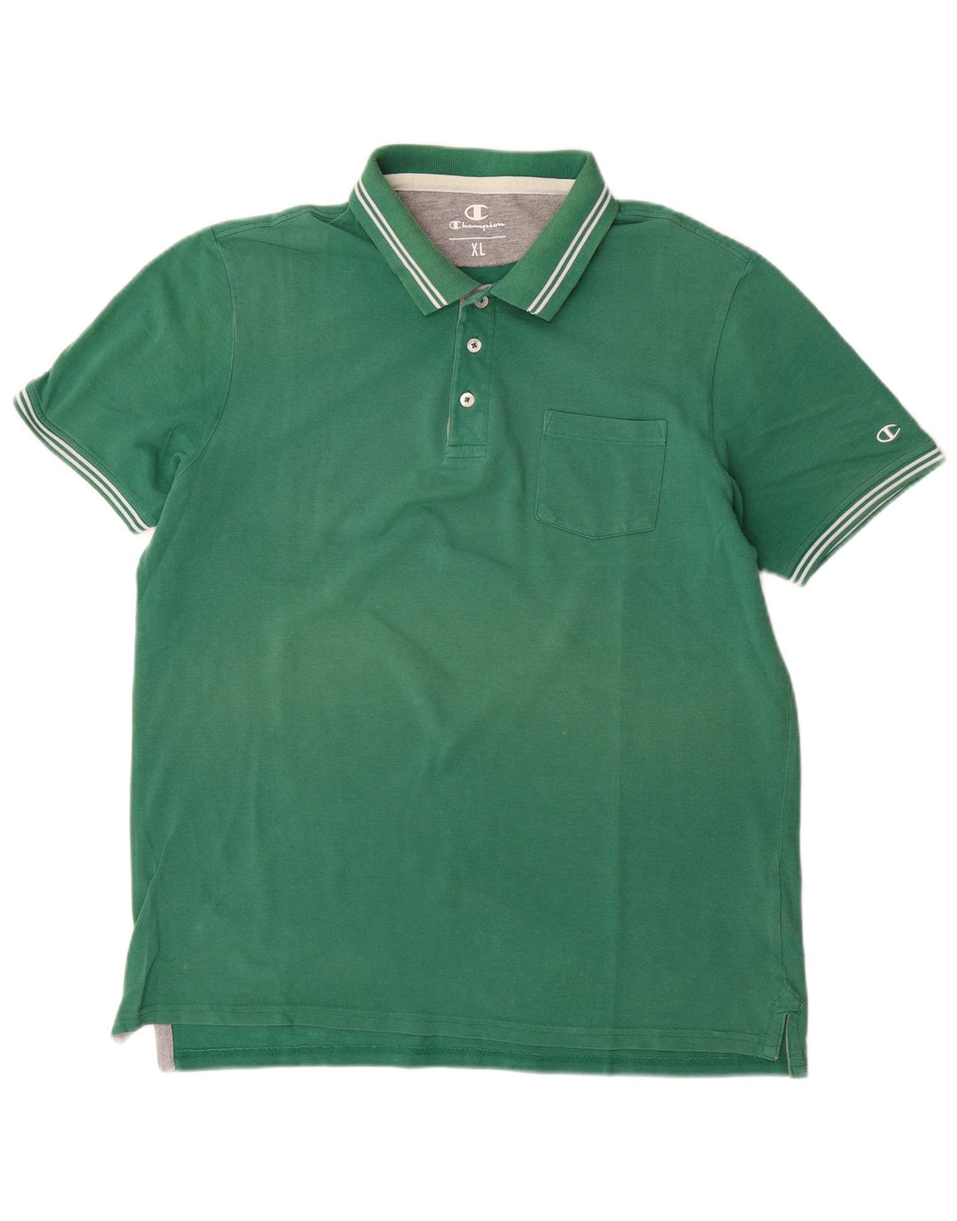 Męska koszulka polo Champion XL, zielona bawełna