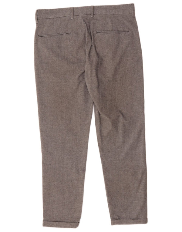 Męskie krótkie spodnie chino Zara EU 36 XS W29 L24 Szary poliester