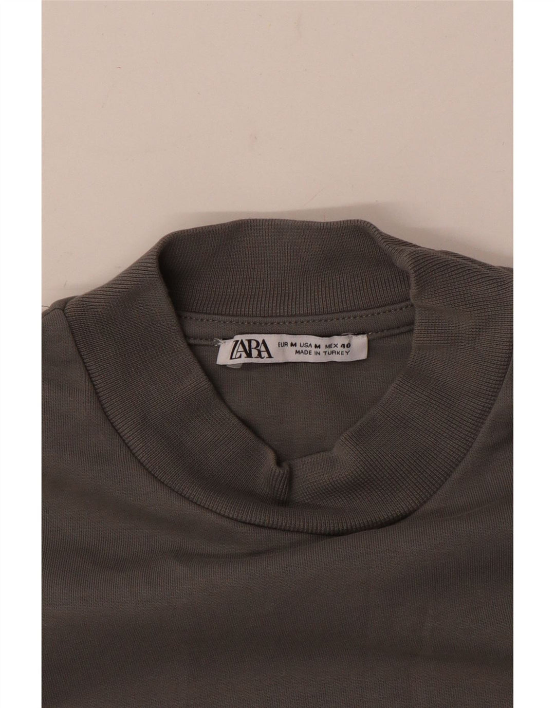 Męski sweter Zara, średnioszary