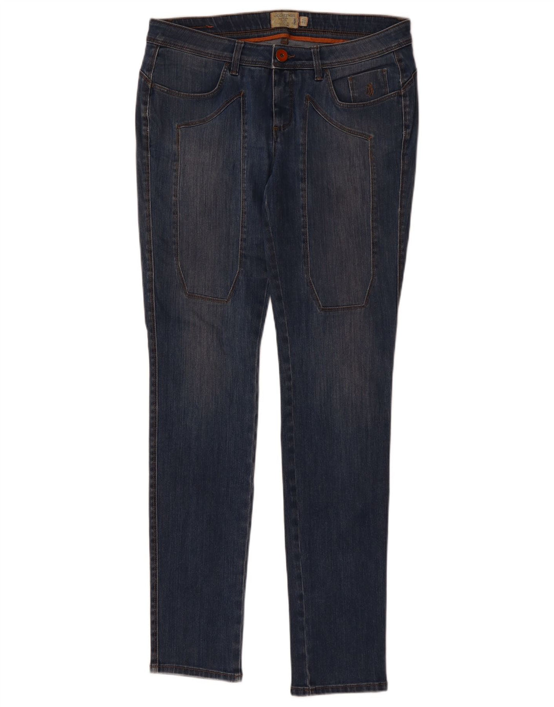 Damskie jeansy skinny Jeckerson W31 L32 niebieskie