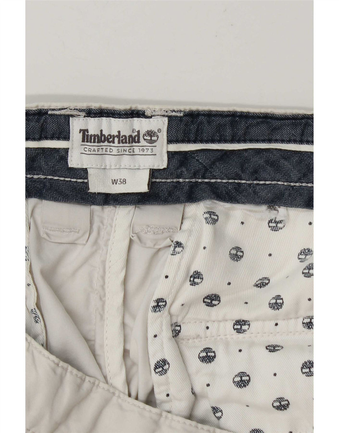 Męskie spodenki chino Timberland W38 XL białe