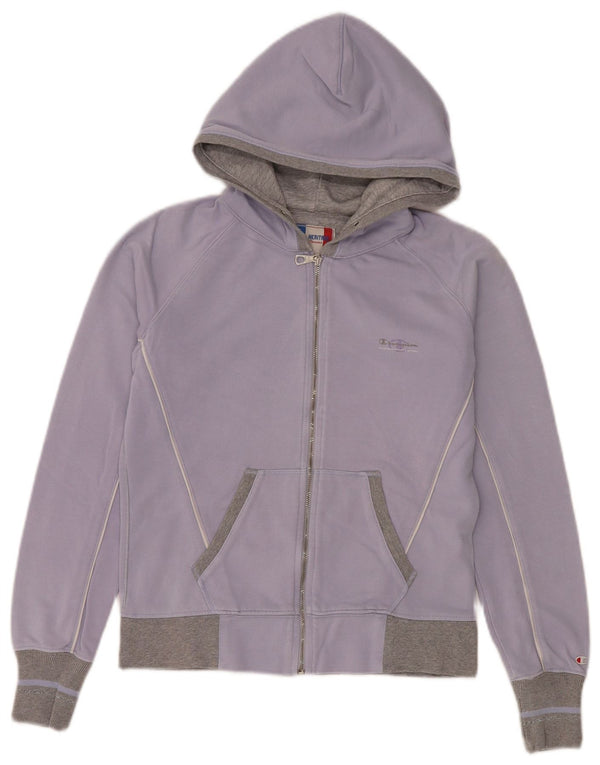 Sweter z kapturem i zamkiem błyskawicznym Champion Womens Heritage Classics UK 10 Small Purple