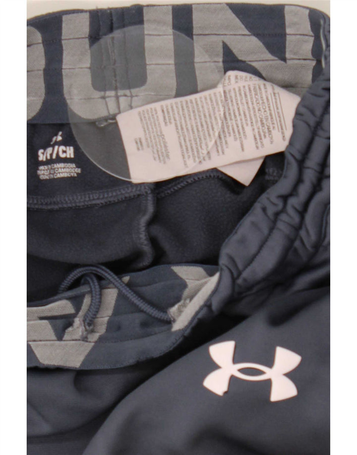 Męskie spodnie dresowe Under Armour, małe, niebieskie, poliestrowe
