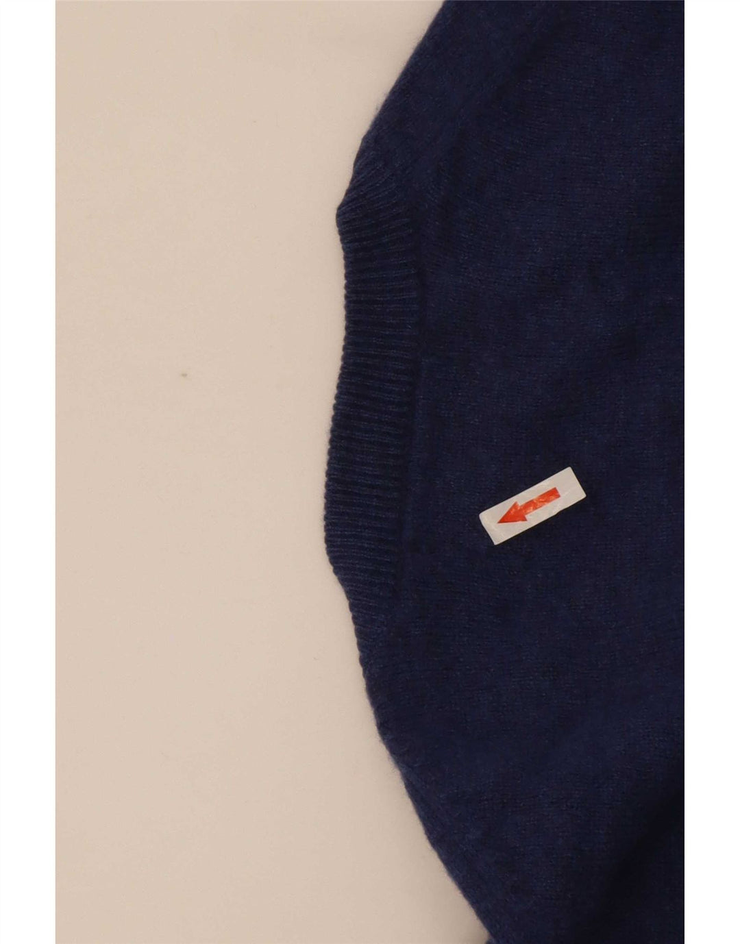 Męski sweter Marks & Spencer Blue Harbor z okrągłym dekoltem, średnia wełna owcza