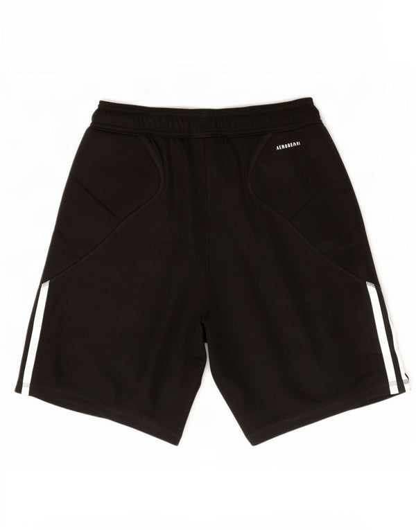 Męskie spodenki sportowe Adidas Aeroready, duże, czarne, poliestrowe