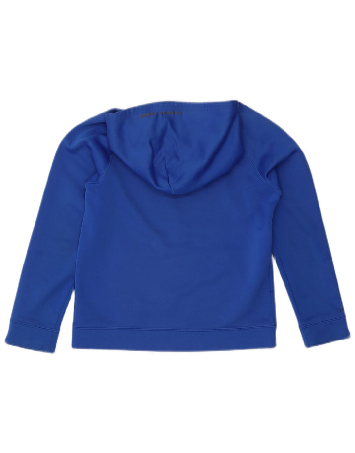 Chłopięcy sweter z kapturem Under Armour Graphic 9-10 lat, średni niebieski