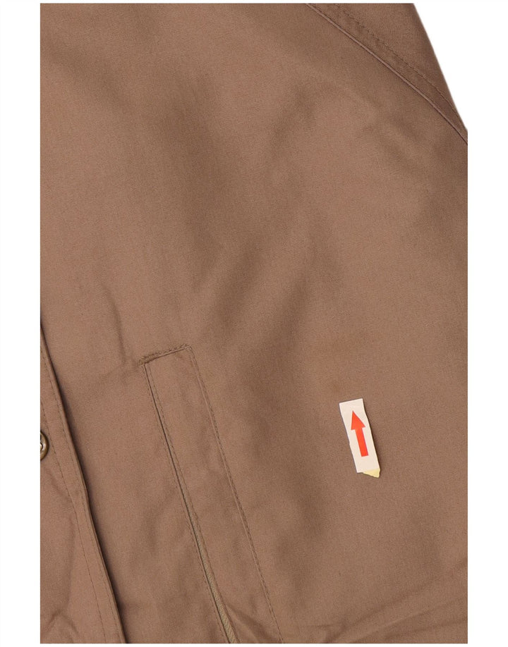 Damska kurtka użytkowa EDDIE BAUER UK 16, duża, beżowa, poliester