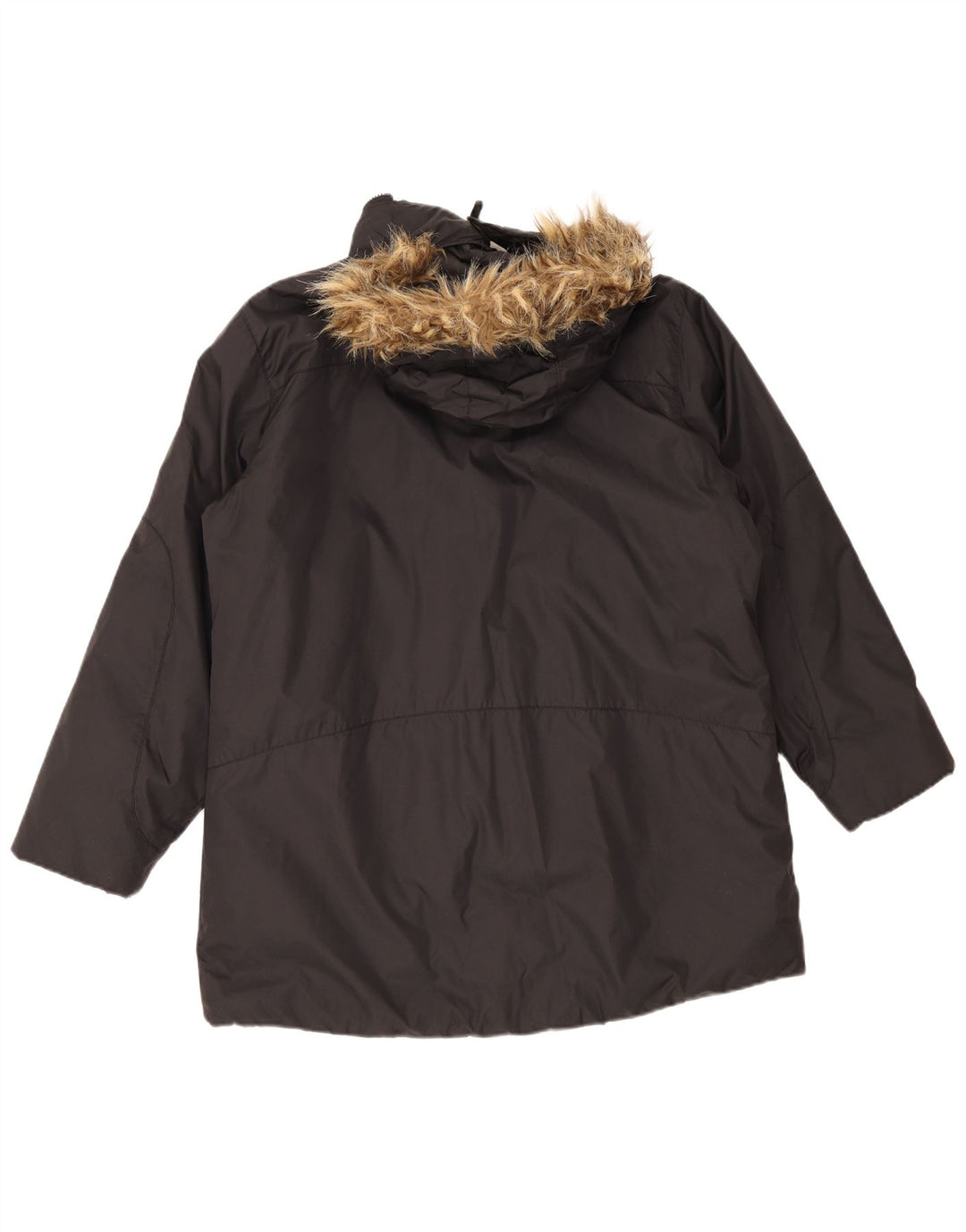 Damska kurtka parka z kapturem Helly Hansen UK 18 XL, czarna, poliamid