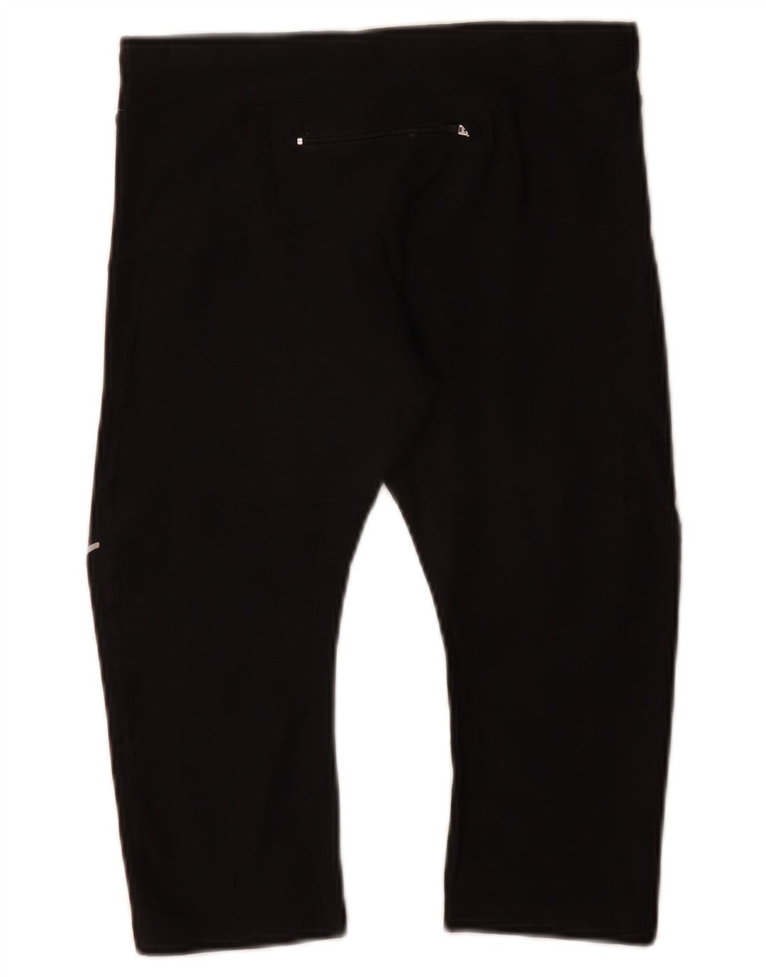 Damskie legginsy Nike Dri Fit Capri UK 4 XS, czarny poliester