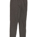 Legginsy damskie Zara Slim Fit UK 14, duże, szare w pepitkę