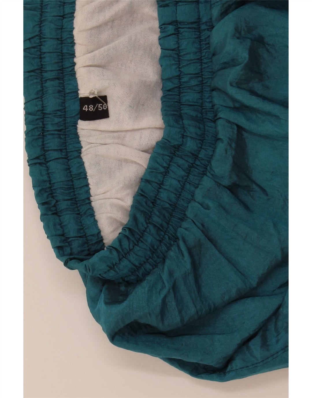 Vintage męski luźny krój, pełny dres IT 48/50, średni niebieski, blok kolorów