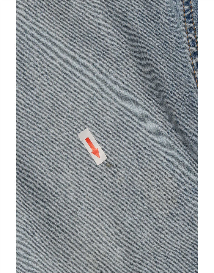 Damskie dżinsy Levi's 502 Straight W32 L27 Niebieskie bawełniane