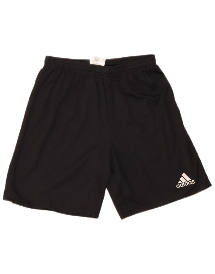Adidas Chłopięce Spodenki Sportowe Climalite 15-16 Lat Czarny Poliester