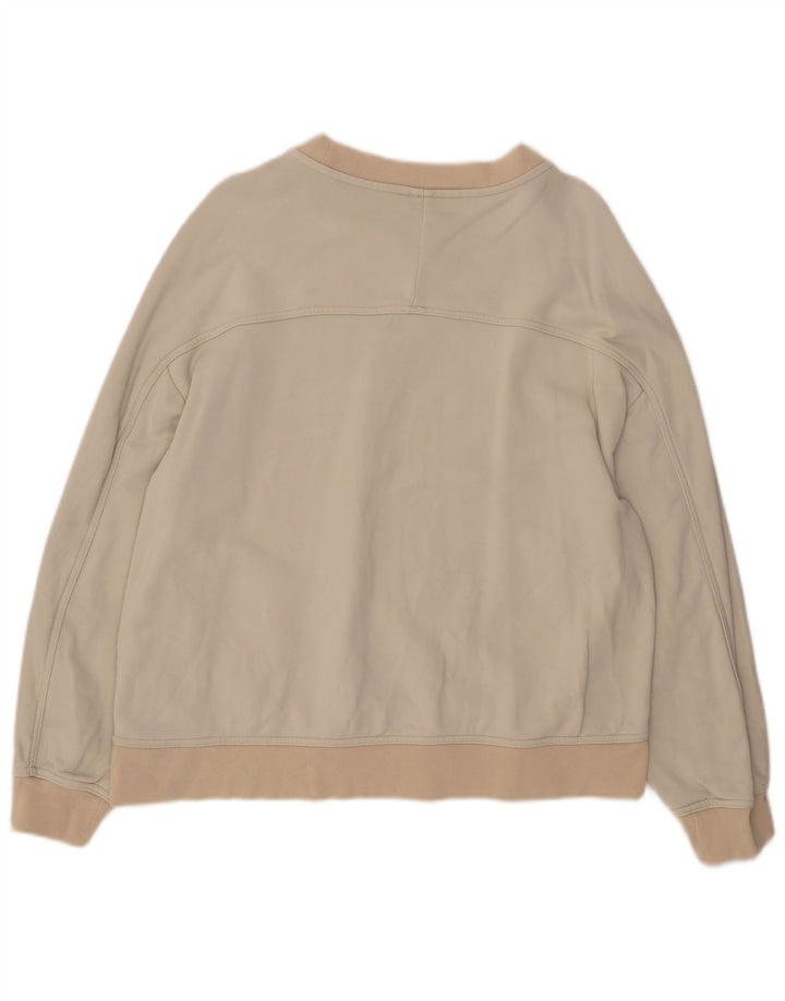 Bluza damska Cos Sweter UK 14 Średni Beżowy Poliamid
