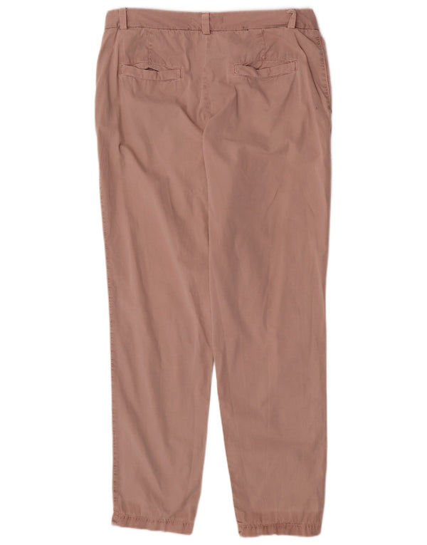 Marks & Spencer Damskie zwężane spodnie Chino UK 12 Medium W30 L28 Różowe