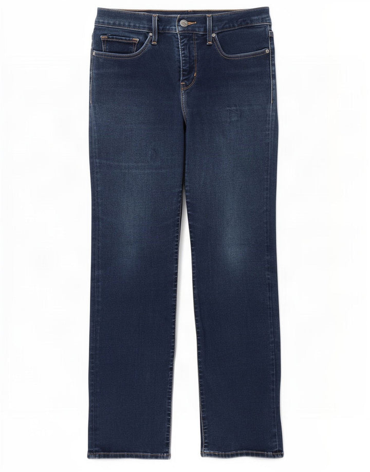 Damskie proste dżinsy Levi's W28 L30 Niebieskie bawełniane