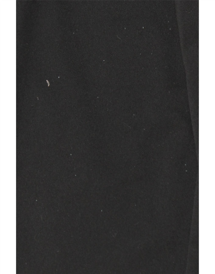 Męskie spodnie dresowe KAPPA z grafiką, joggery XL, czarny poliester