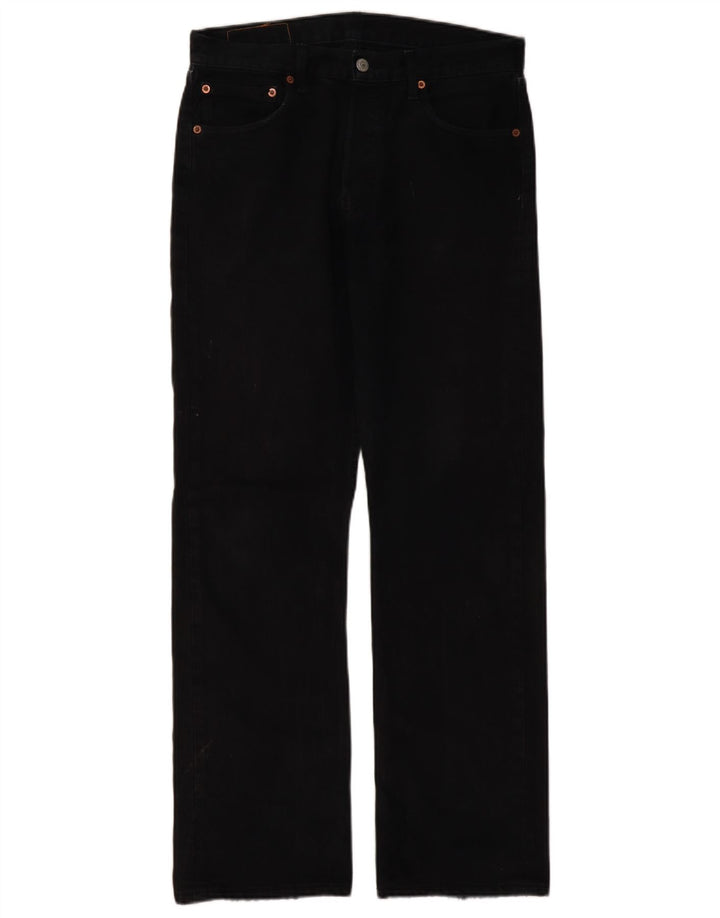 Męskie jeansy LEVI'S 501 Straight W32 L31 Czarne