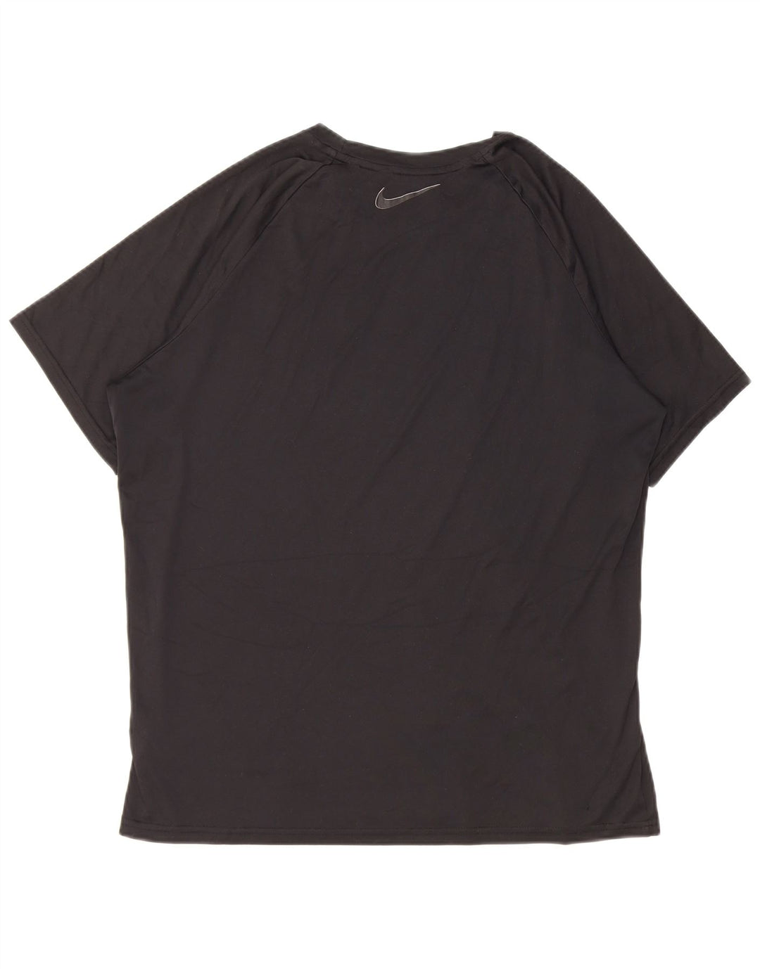 Męski T-shirt z grafiką Nike Dri Fit, średni czarny poliester