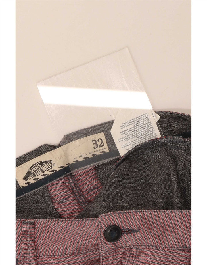 Męskie spodenki Chino Vans, średnie W32, bawełniane w różowe paski