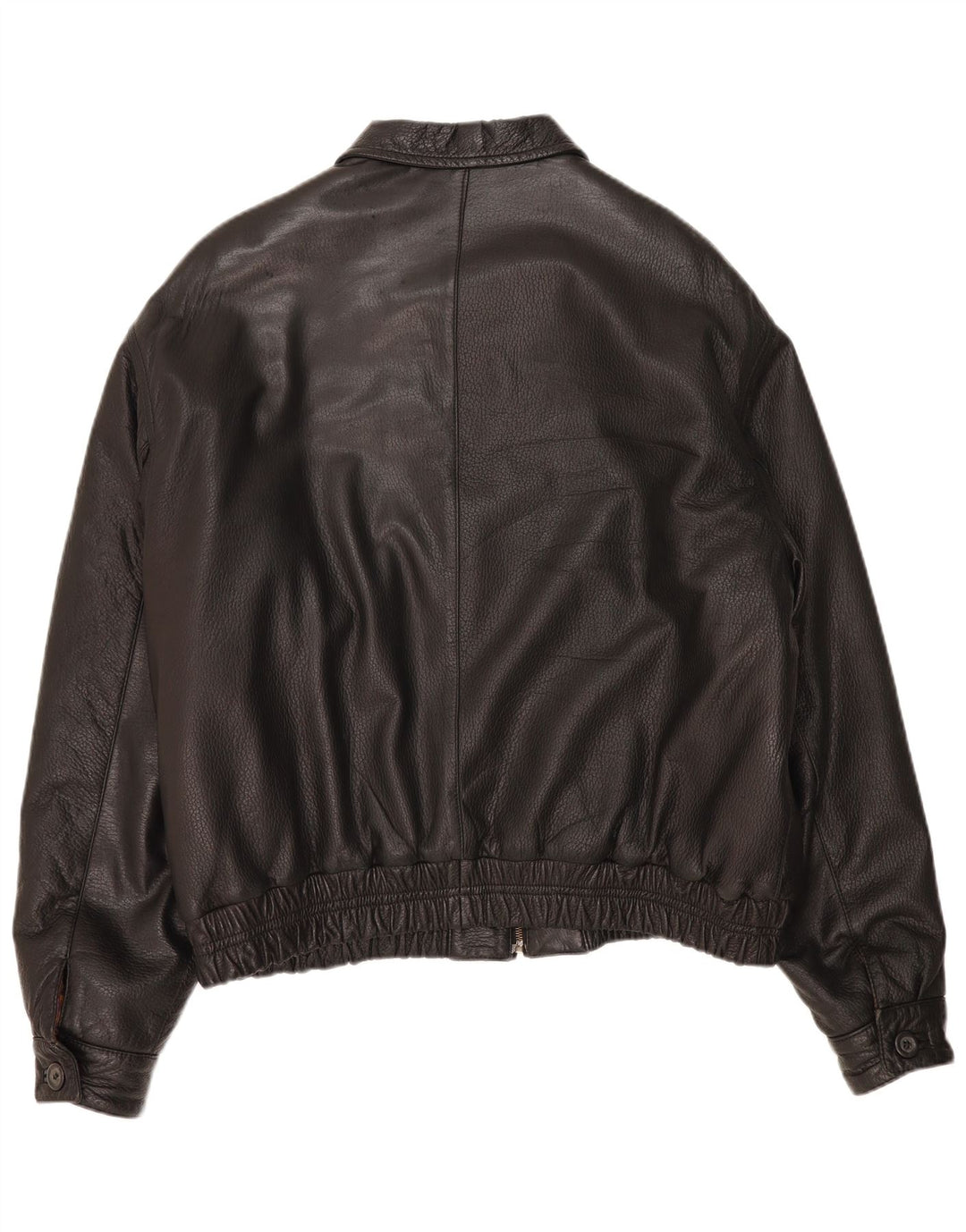 Vintage męska kurtka skórzana IT 56 3XL czarna