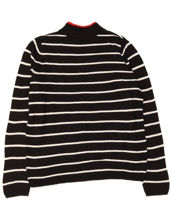 MARKS & SPENCER Damski sweter z golfem UK 10, mały, czarny